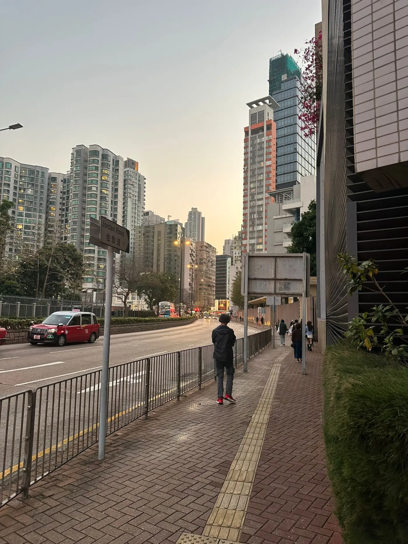 Hong Kong skyline during Kasey's February 2025 trip